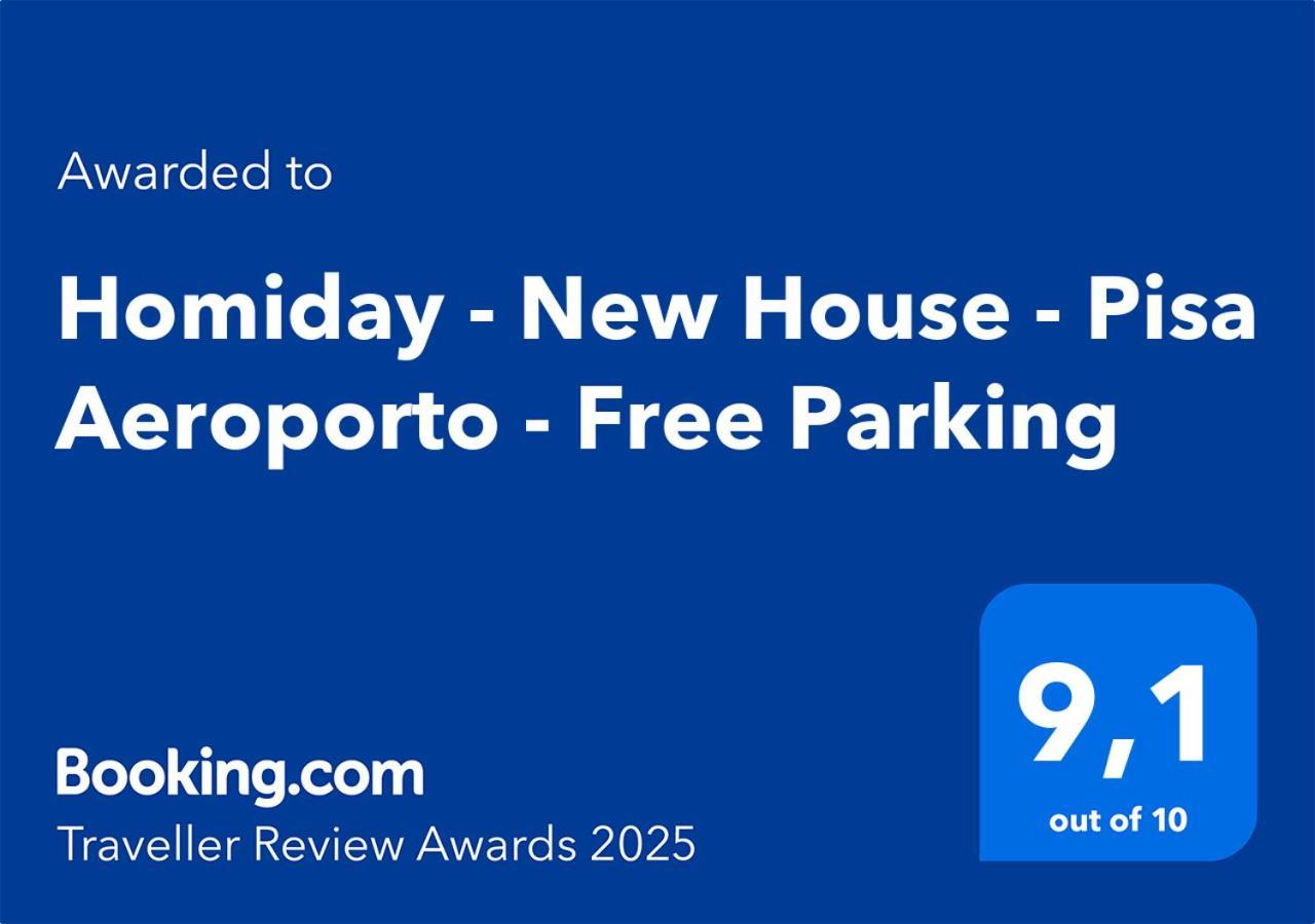Homiday - New House - Pisa Aeroporto - Free Parking Lejlighed Eksteriør billede